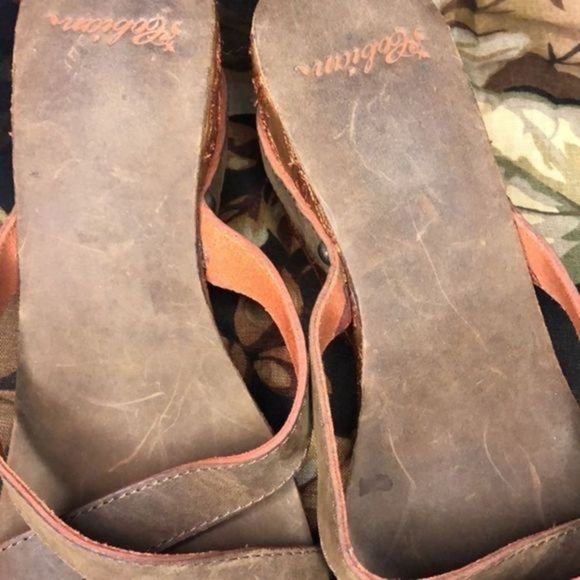 Cobian USA Chocolate Erykah Wedges (8) NWT - Picture 6 of 14